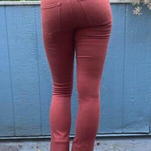 Terracotta skinny jeans